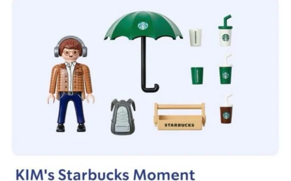 Playmobil Kim's Starbucks Moment