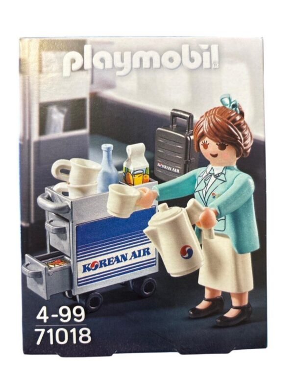 playmobil 71018 koreanair flight attendant