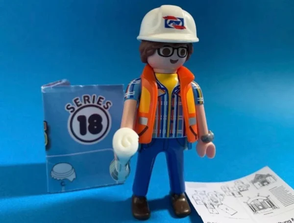 playmobil series 18 architect