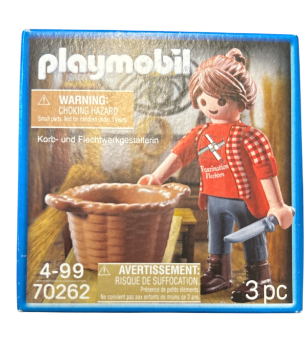 playmobil 70262 basket craftsman