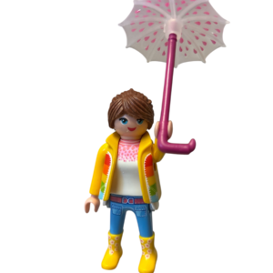 playmobil series 29 woman with umbrella