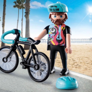 playmobil special plus 71478 road cyclist paul new in bag no box playmobil special plus 71478 road cyclist paul new in bag no box