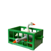 playmobil gooses and crate