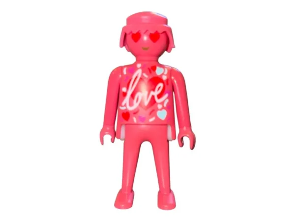 playmobil 72189 greeting card love figure red